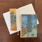 Hardcover Notitieboek 'Weg met Cipressen en Ster' Vincent van Gogh