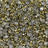 Diamond Dotz® - Diamond painting steentjes los - Kleur Light gold metallic - 2.8mm steentjes - 12 gr. per zakje