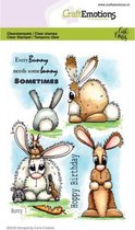 Clearstamps A6 - Bunny 1 Carla Creaties