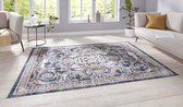 Oosters vloerkleed baroque imperior - blauw/beige 160x230 cm