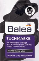 DM Balea Gezichtsmaskers verzorging | Doekmaskers | Tuch Maske | Tuch Maske Mit Aktivkohle -Vlies