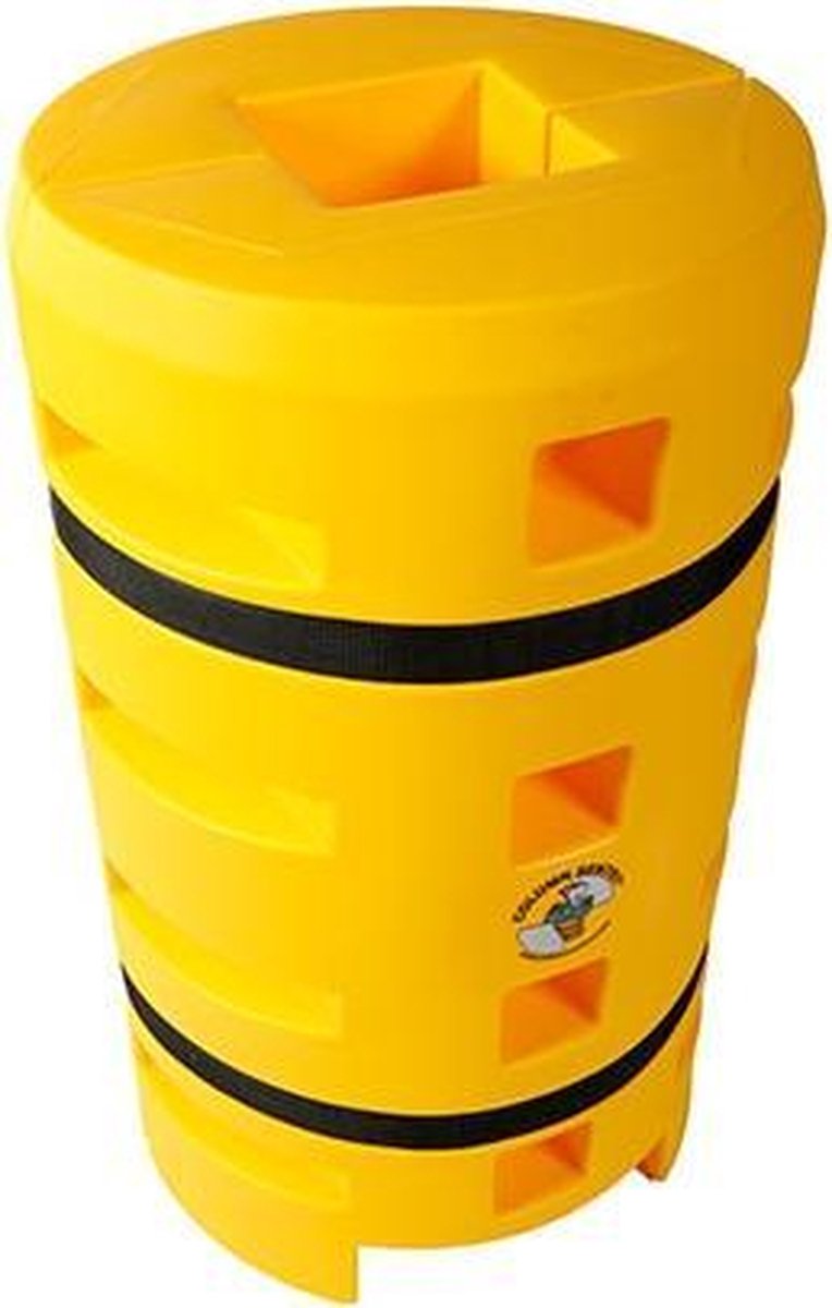Column Sentry kunststof kolombeschermer - Geel - x x 6,4 mm- - Polyethyleen met lage dichtheid (LDPE) - 6,4 mm - Voor binnen & buiten