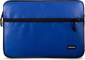 MacBook Air 13 inch hoes met voorvak (van gerecycled materiaal) - Blauwe laptop sleeve of case voor de MacBook Air 13 inch (2018/2019/2020)
