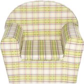 Peuterstoeltje-Kinderfauteuil Check Lime