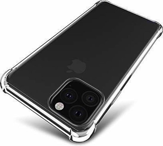 bitter Mechanisch zuiden Iphone 11 Pro Max siliconen hoesje / Doorzichtig iPhone 11 Pro Max  achterkant met... | bol.com