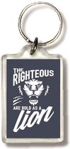 Sleutelhanger - The righteous are bold