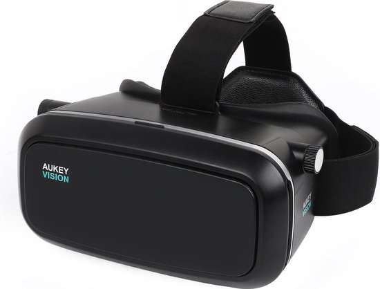 Aukey VR-O1 Virtual Reality 3D-brillen - zwart voor iPhone, iPad, Samsung, Xiaomi, Andriod