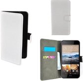HTC Desire 830 Smartphone Hoesje Wallet Bookstyle Case Lederlook Wit