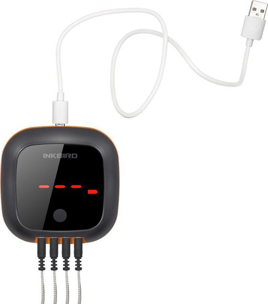 Inkbird IBT-4XS Bluetooth Thermometer - Keukenthermometer - Oplaadbare Accu