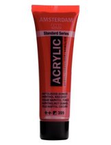 Amsterdam acryl 399 naftolrood donker 20 ml