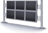 Neomounts FPMA-DTB200 toolbar bureausteun - montage van 6 schermen i.c.m. FPMA-DTBW100/200 - zilver