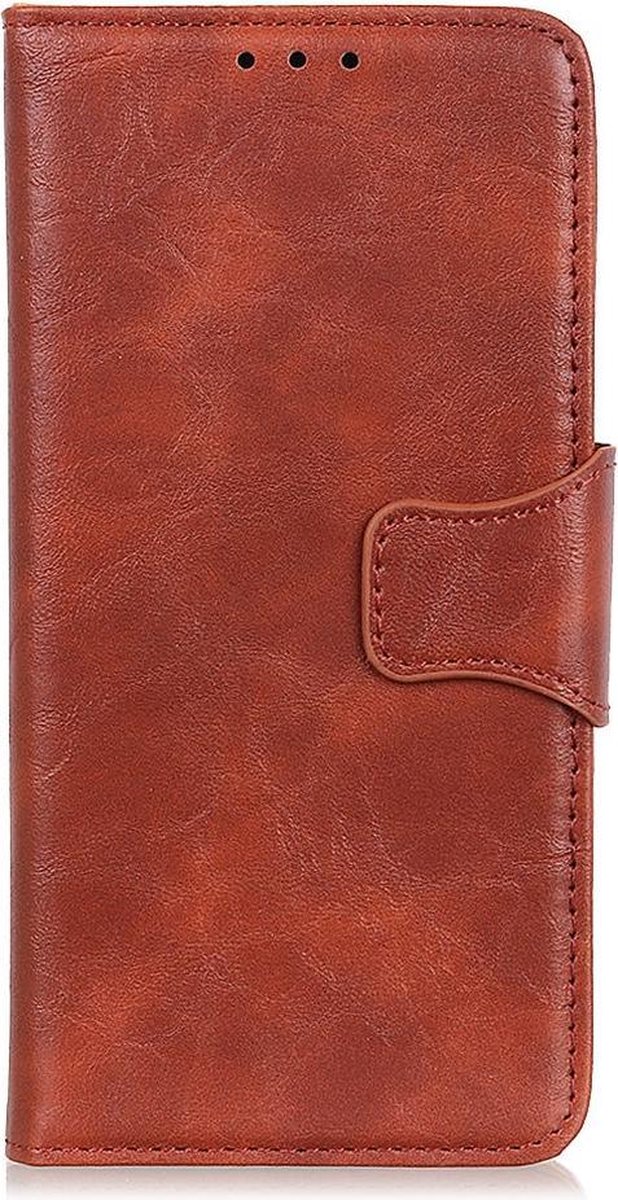 Shop4 - Xiaomi Mi 10 Hoesje - Wallet Case Cabello Bruin
