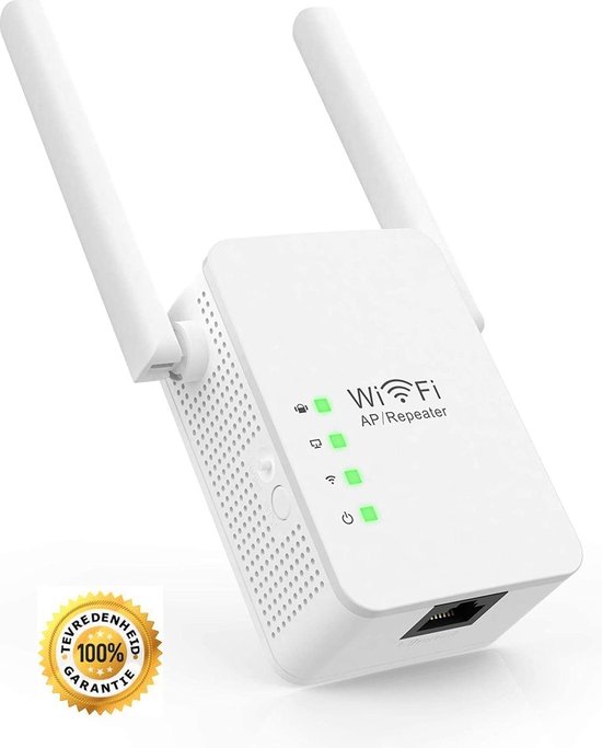 knijpen Assimileren vermomming Gymston TP3 - WiFi Versterker Stopcontact - Met Internet Kabel - Wit |  bol.com