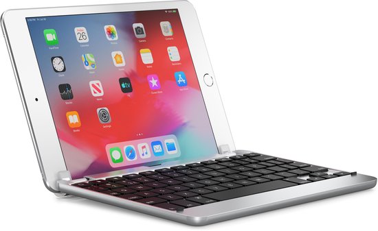 Brydge toetsenbord voor iPad Mini 4 7.9 (2015) en iPad Mini 5 7.9 (2019) - QWERTY - Zilver - Brydge