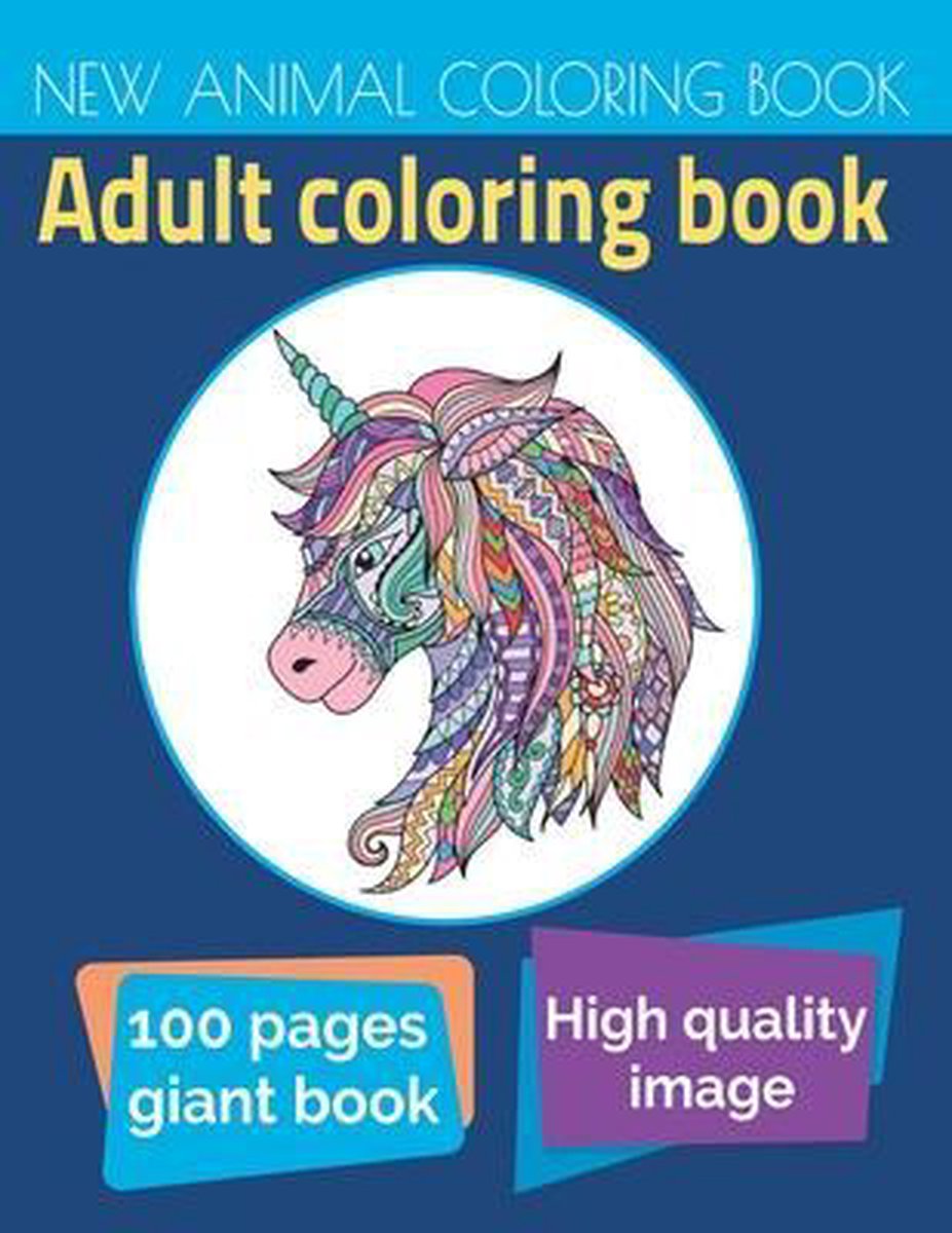 New Animal Coloring Book - Signature Design Home