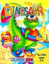 Dinosaurs Coloring Book for Kids Ages 2-4