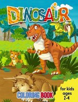 Dinosaurs Coloring Book for Kids Ages 2-4