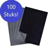 Carbonpapier | 100 Stuks | A4 Formaat | Zwart | Overtrekpapier | Carbon papier voor hobby