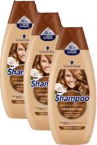Schwarzkopf Shampoo – Repair & Care - 3 x 250 ml