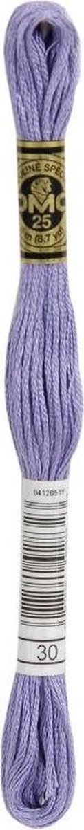 DMC Borduurzijde 30 Middel Bosbes - 100% Katoen