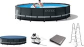 Intex Ultra XTR® Frame Pool Set - Opzetzwembad - Ø 488 x 122 cm
