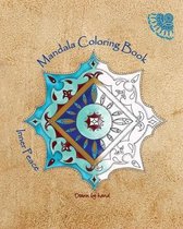 Mandala Coloring Book, Inner Peace, Drawn by Hand