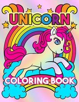 Unicorn Coloring Book: Cute Unicorn Coloring Book for Kids Ages 4-8