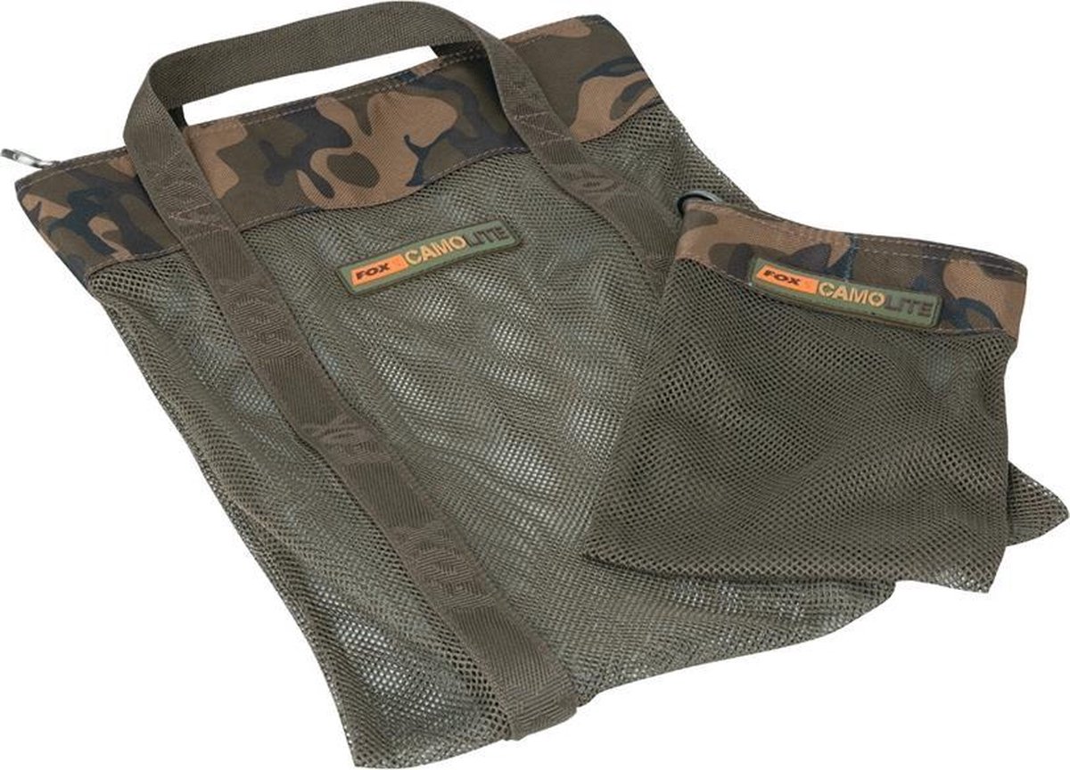 Fox Camolite AirDry Bag + Hookbait Bag - Medium - Camouflage - Fox