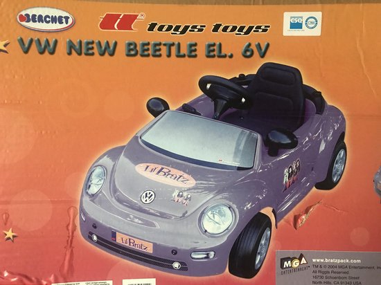 Véhicule à batterie | VW New Beetle 6V | Berchet LiL 'Bratz MGA | bol.com