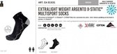 Light weight Extra Dry X-static outlast multisport sock black XL