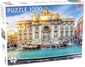 Puzzel Around the World: Trevi Fountain Rome - 1000 stukjes
