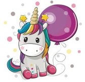 Crystal Art frameables Party unicorn