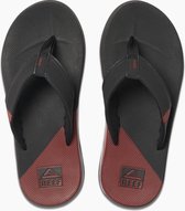 Reef Fanning Low Zwart - Heren Slippers - RF0A3KIHBRS - Maat 40