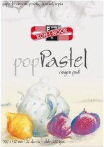 Poppastel crayon Pad Pastel Koh-i-noor 30x42 cm20 sheets-white 220 grams