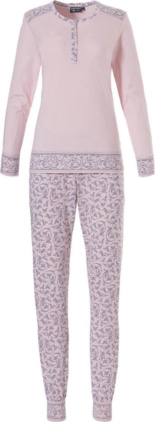 Pastunette Dames Pyjama Roze - Lange Mouw Maat 42 | bol