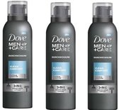 Dove Men + Care Shower Mousse - Clean Comfort - 3 Stuks