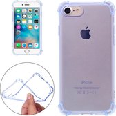 Voor iPhone 8 & 7 schokbestendig kussen TPU beschermhoes (blauw)