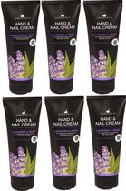 Herbamedicus Hand & Nagel Crème Lavendel - Voordeelverpakking 6 x 100 ml