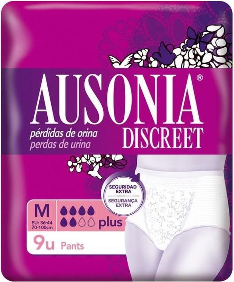 Incontinentie Maandverband Ausonia Discreet Boutique Medium (9 uds)