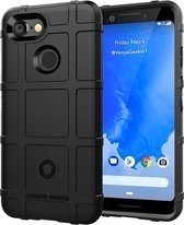 Volledige dekking schokbestendige TPU-hoes voor Google Pixel 3 (zwart)