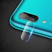 Let op type!! 0.3 mm 2.5 D ronde rand achter camera lens getemperd glas film voor Huawei Y7 Pro (2019)