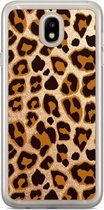 Samsung J5 2017 hoesje siliconen - Luipaard print | Samsung Galaxy J5 2017 case | multi | TPU backcover transparant