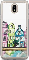 Samsung J5 2017 hoesje siliconen - Amsterdam | Samsung Galaxy J5 2017 case | multi | TPU backcover transparant