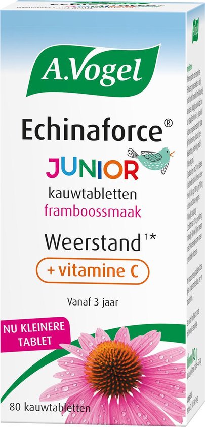 Echinaforce Junior + Vitamine C kauwtabletten - 80 kauwtabletten