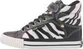 ATOLL Meisjes sneakers hoog - Zebra - maat 34