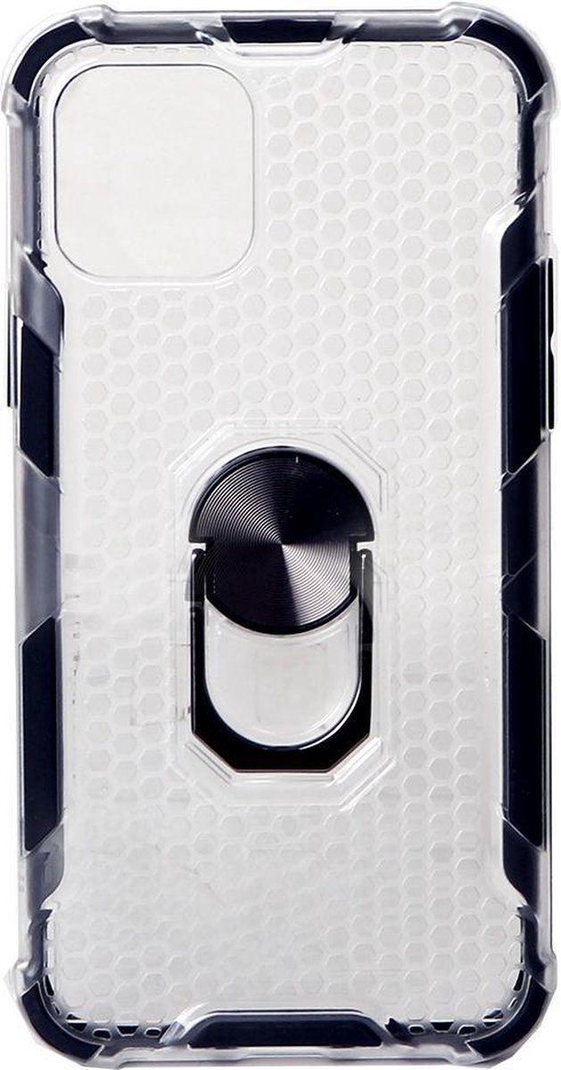 Apple iPhone X / Xs Backcover - Kickstand - Transparant