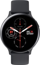 Belesy® BL99Z - Smartwatch Horloge - Zwart - 1,4 inch / 36 mm - Bluetooth - Hartslagfunctie - Afstandsmeting - Touchscreen - Schokbestendig - siliconen - Stopwatch Feature - Met bewegingsenso