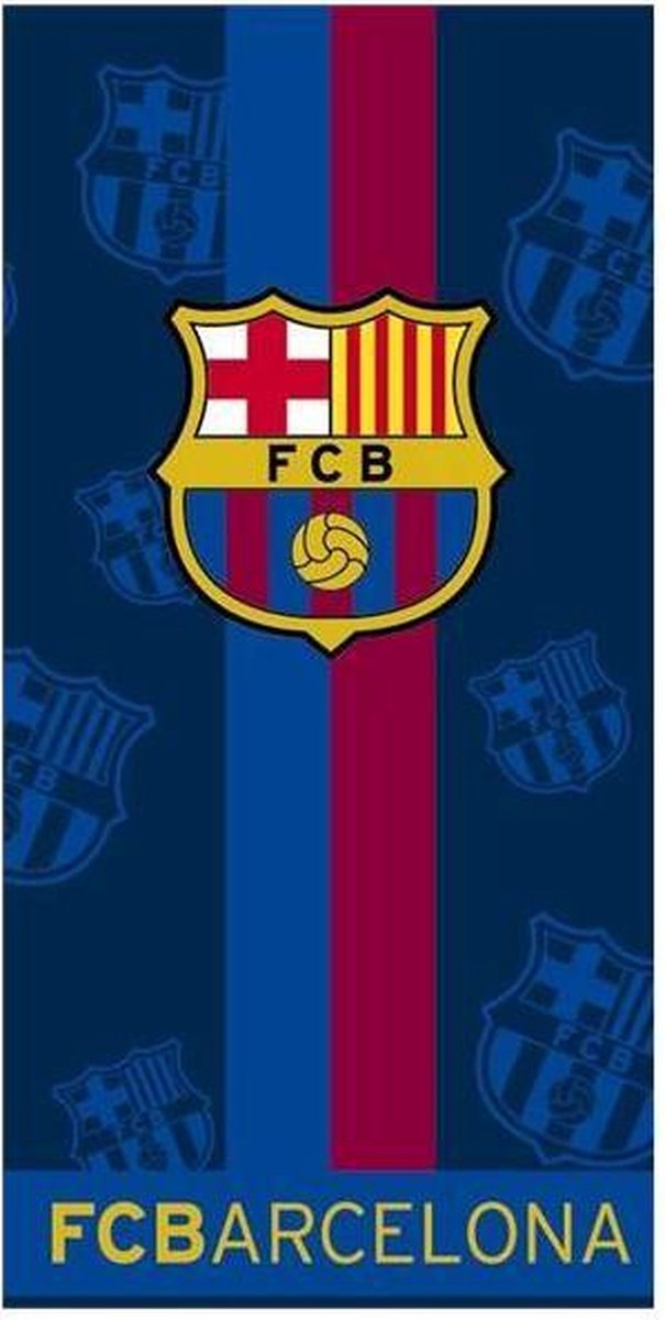 FC Barcelona - Strandlaken - 70x140 cm - Multi kleur