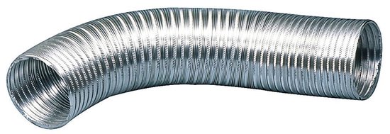 Flexibele Afvoerslang Aluminium - 102 mm x 3 m