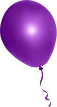 500 stuks paarse ballonnen - decoratie - latex - helium - feest - paars - ballon